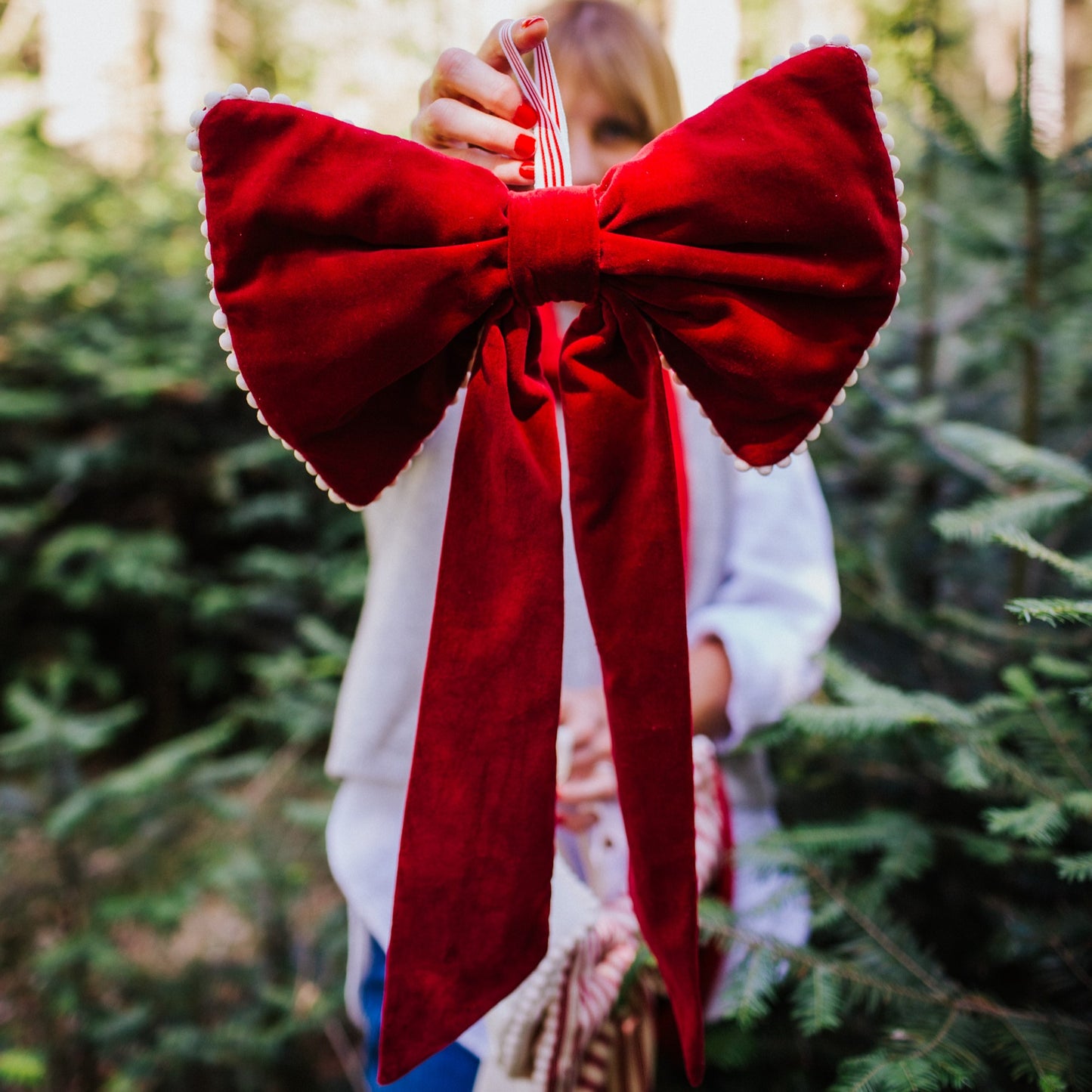 Large decorative bows