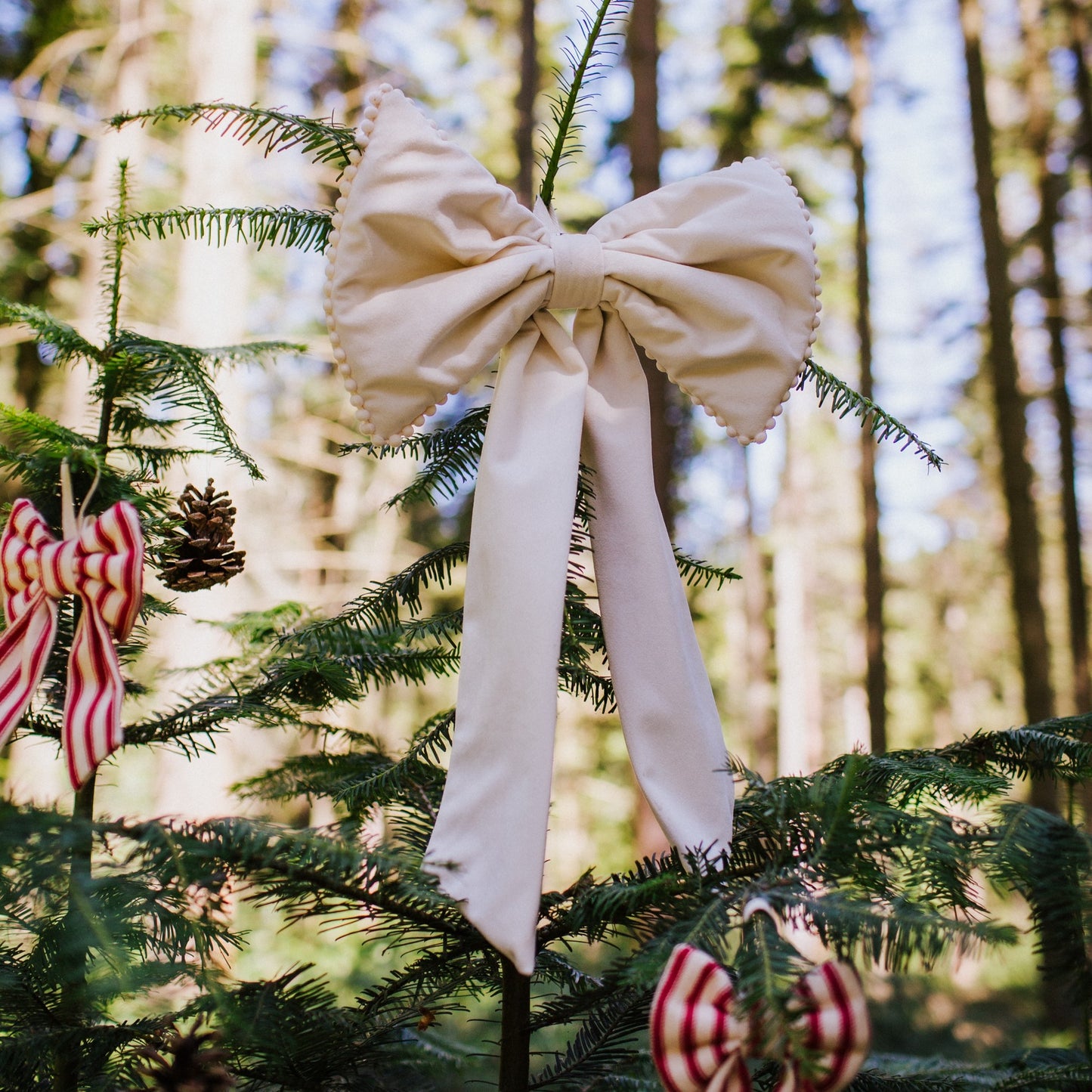 Large decorative bows