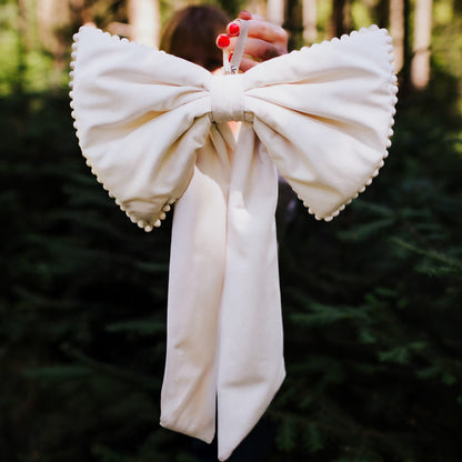 Large decorative bows