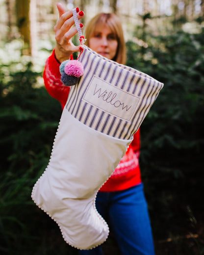 Personalised Velvet Christmas Stockings